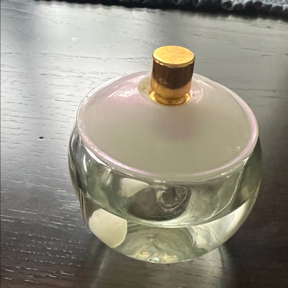Elegant Gold and Clear Perfume Bottle